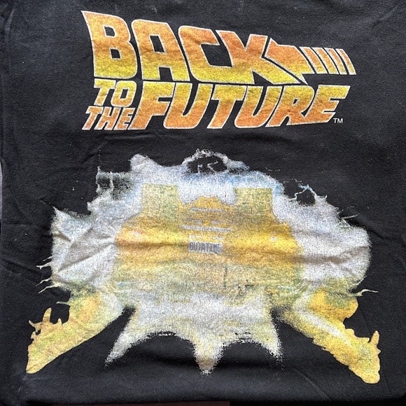Back to the Future T-Shirt (Black) - Men’s L - Picture 4 of 6